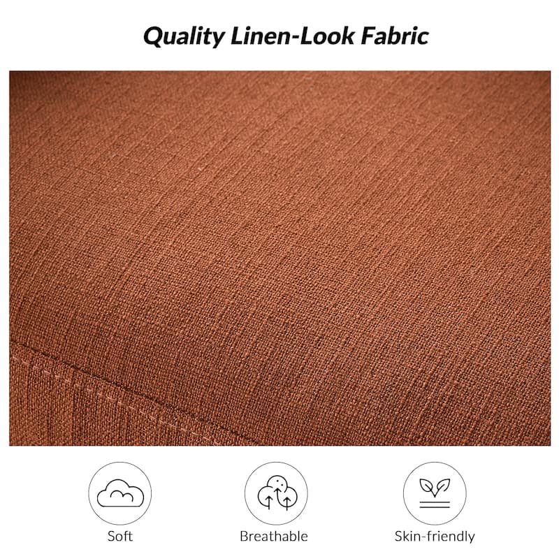 Erkenbald Modern 360-Degree Swivel Chair with Removable Slipcover Set of 2 by HULALA HOME