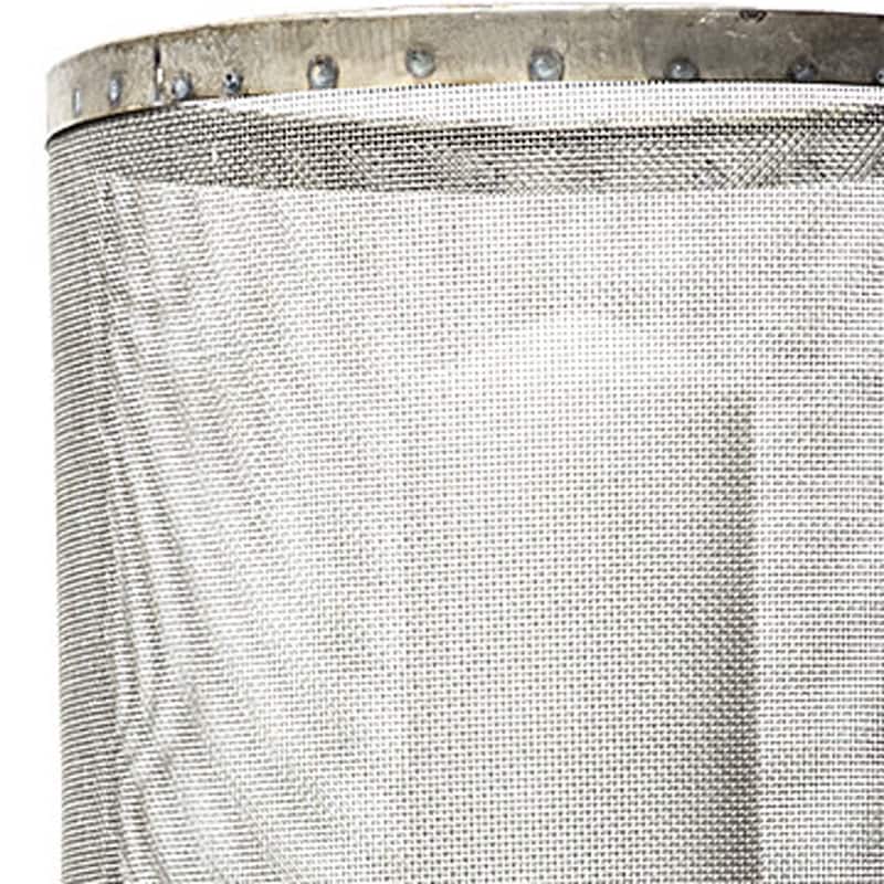 Set of Two Black Distressed Geometric Metal Lantern Candle Holders
