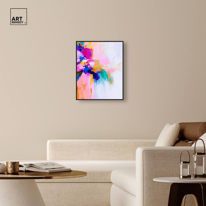 Contrast of Purity III Canvas by Art Remedy