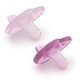 preview thumbnail 2 of 5, Soothie Heart Pacifier 2 Pack 3 to 18 Month in Pink