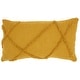 preview thumbnail 11 of 94, Mina Victory Distressed Diamond Boho Throw Pillow