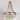 Modern Farmhouse 6-Light Wood Chandelier Boho Empire Pendant Light - D20.1"xH88.3"