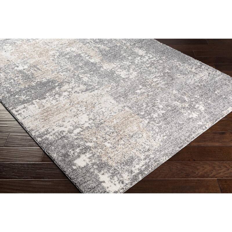 Livabliss Gamaliel Modern Distressed Area Rug