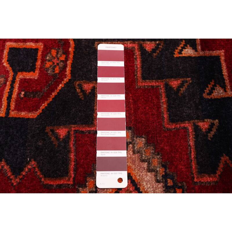ECARPETGALLERY Hand-knotted Konya Anatolian Red Wool Rug - 4'3 x 7'2