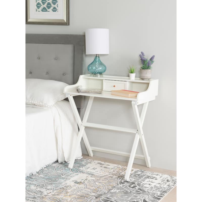 Clover Solid Wood Folding Writing Desk