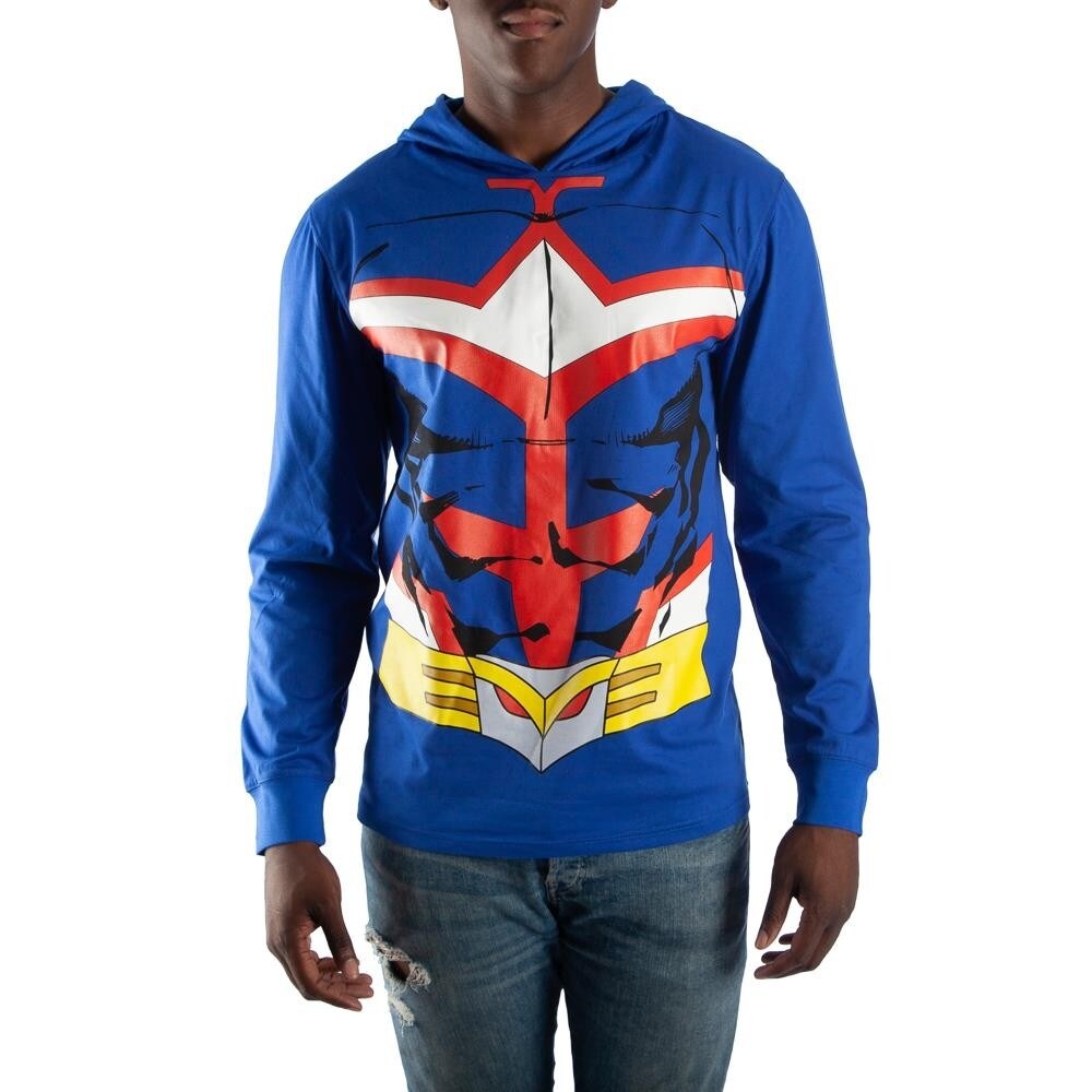 Shop My Hero Academia All Might Suitup Hoodie Overstock 25735958
