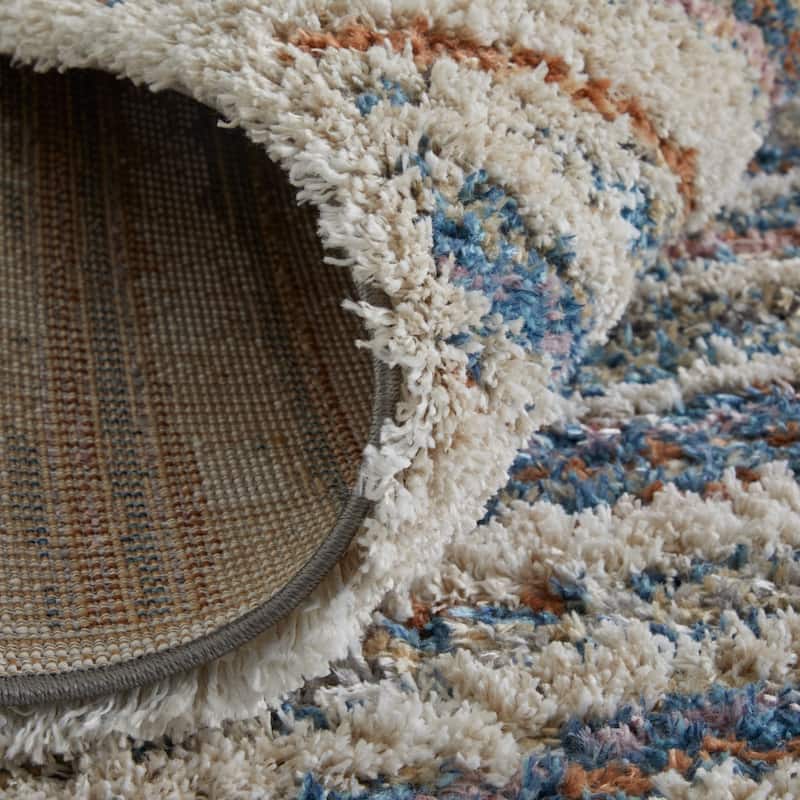 Wawos Power Loomed Traditional Stain Resistant Soft Durable Area Rug By HomeRoots - 8' x 10'