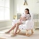 preview thumbnail 16 of 126, HOMYKA Rocking Chair for Nursery with Footrest