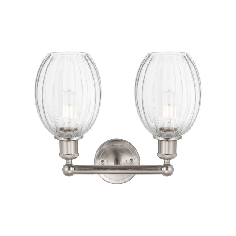 Innovations Lighting Endless Possibilities Edison - Preston - 2 Light 15" Bulb Shade Bath Vanity Light