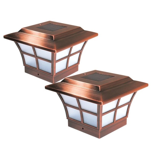 Copper solar clearance post lights