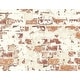 preview thumbnail 1 of 1, Seabrook Designs Faux Plastered Brick Unpasted Wallpaper 27 in. W x 27 ft. L - Terra Cotta