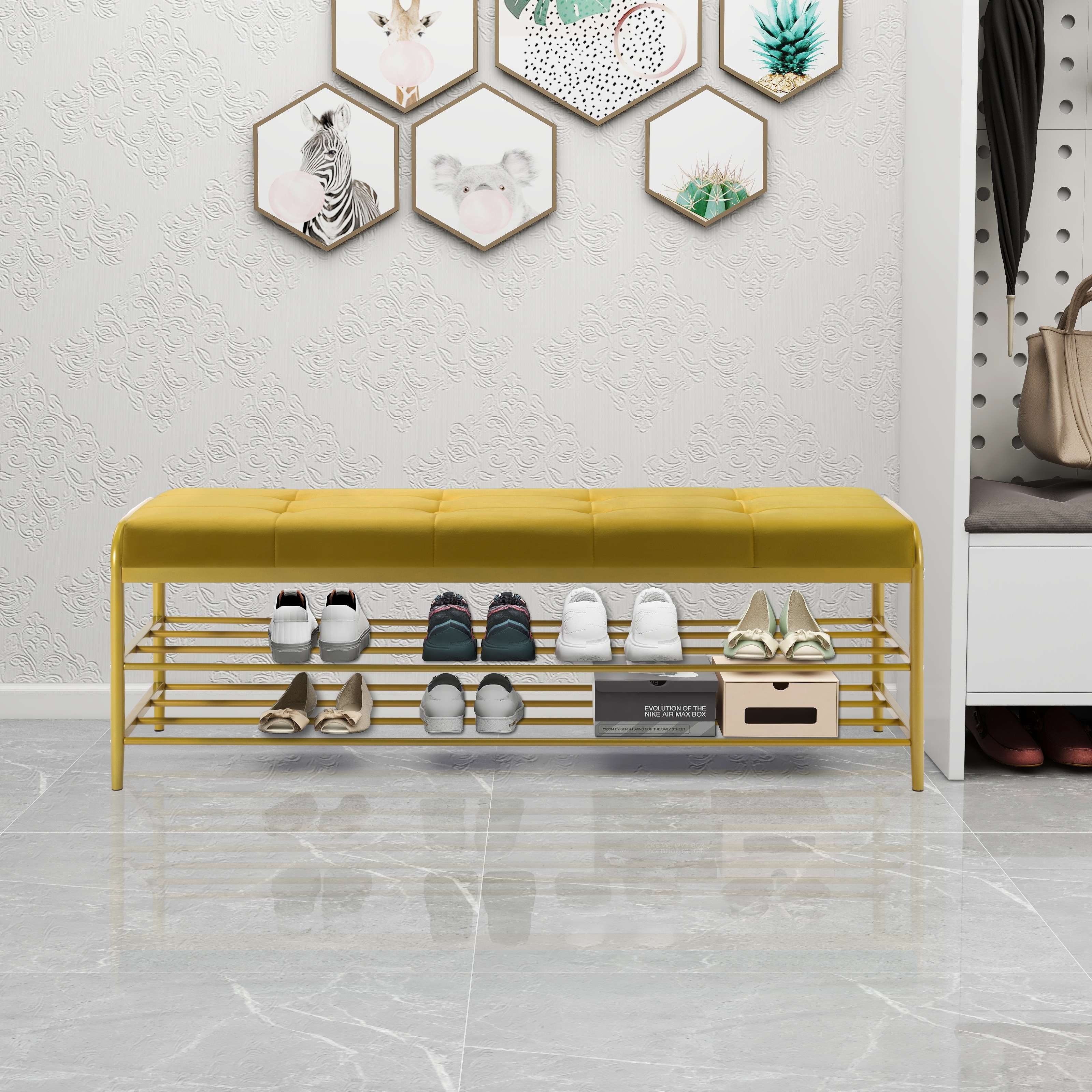 Ben shoe storage deals bench