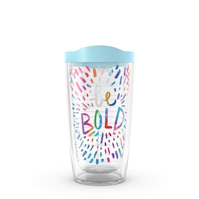 Tervis EttaVee Be Bold Made in USA Double Walled Insulated Tumbler Travel 16oz, Classic