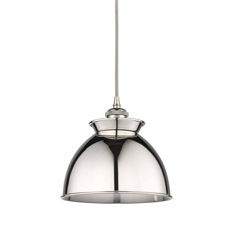 Innovations Lighting 516-1P-10-9 Adirondack Pendant Adirondack 9" Wide - Polished Nickel