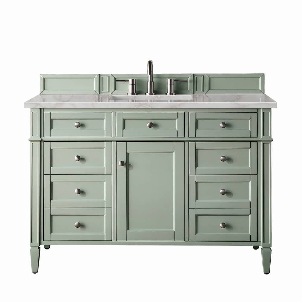James Martin Vanities 650-V48-3VSL Brittany 48" Single Basin Poplar