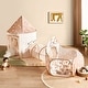 preview thumbnail 1 of 5, Tiny Land® Compact Adventure 3-in-1 Play Tunnel With no Balls Pink