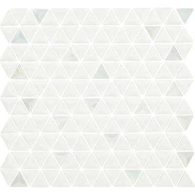 Daltile Starcastle 1" Triangle Glass Wall Mosaic (13 PC Per Carton) (11.77 SQFT Per Carton)