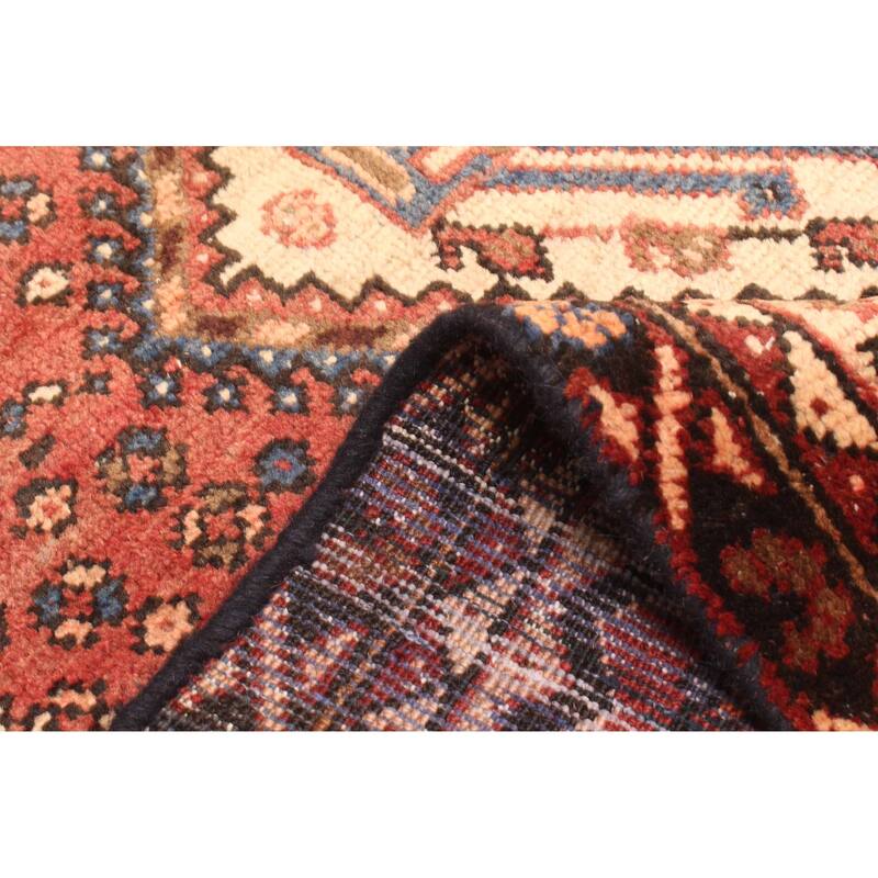 ECARPETGALLERY Hand-knotted Andelz Dark Red Wool Rug - 3'10 x 6'1