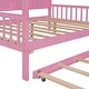 preview thumbnail 39 of 37, Modern Wooden House Bed Frame, Storage Shelves and Roof, Montessori Platform Bed for Kids Teen