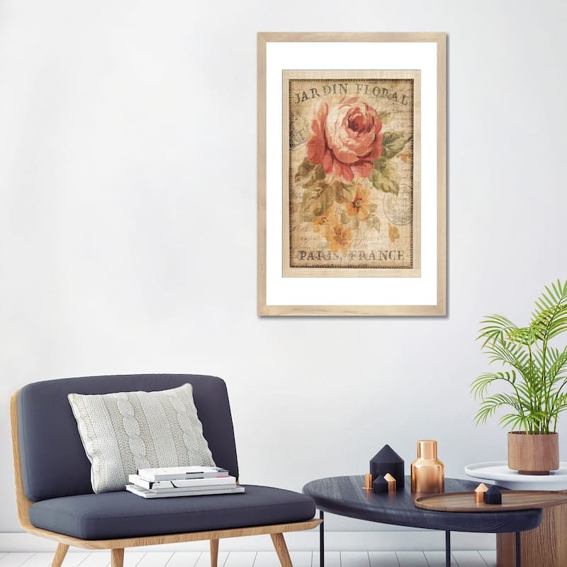 iCanvas "Parisian Flowers II" by Danhui Nai