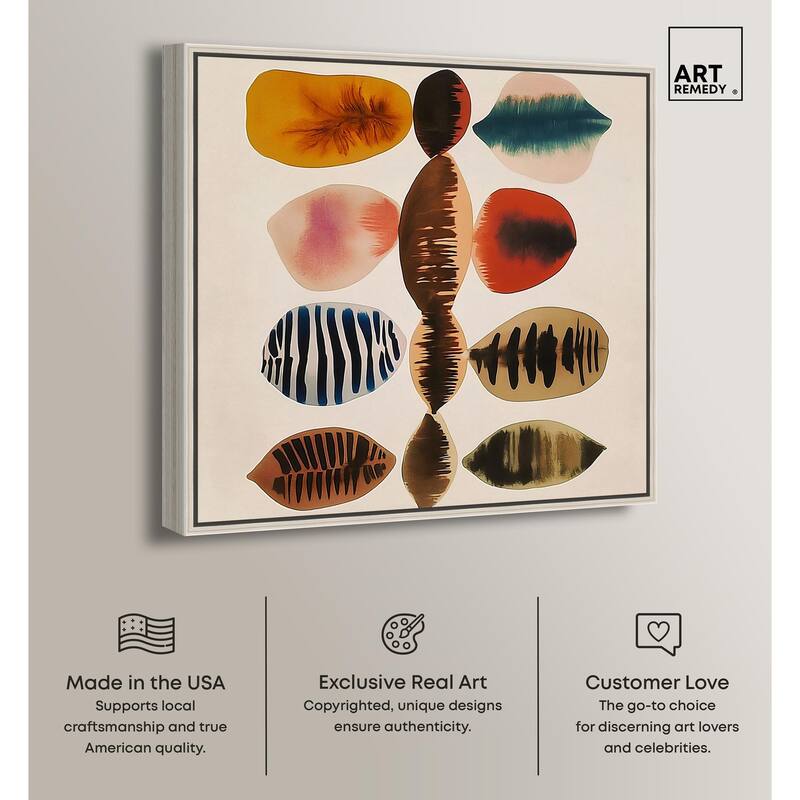 Biomorphs I Canvas by Art Remedy