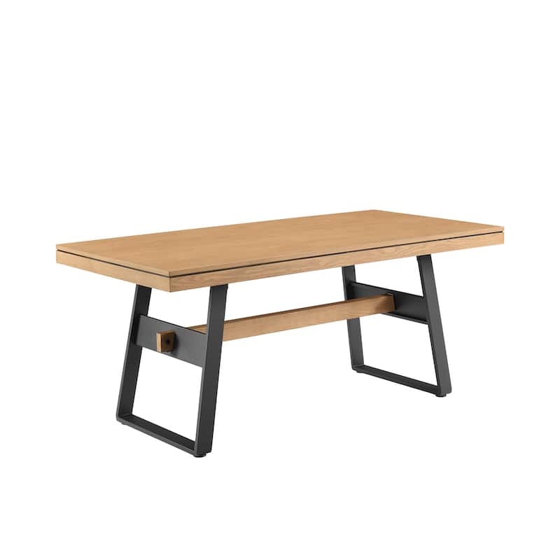 Walker Edison Urban Metal Frame Dining Table