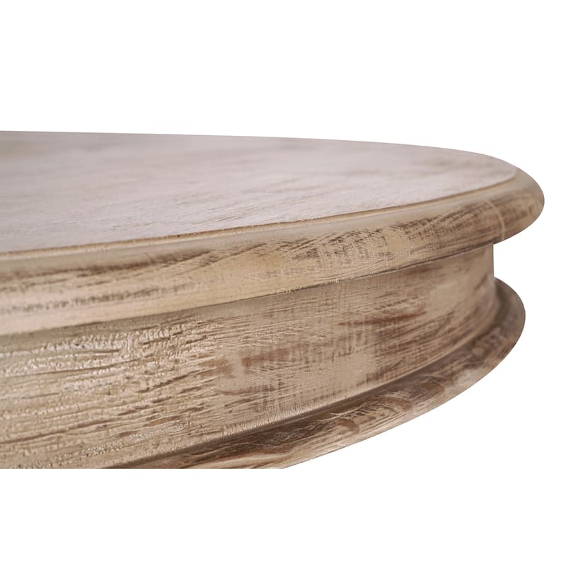 Beatriz Reclaimed Wood 60-inch Pedestal Dining Table by Kosas Home