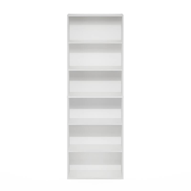 Furinno JAYA Simply Home Free Standing 6-Tier Open Storage Bookcase