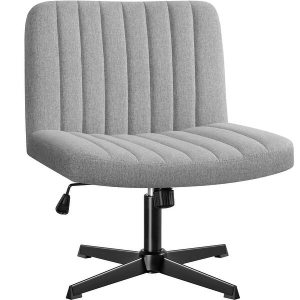 Furniwell Office Desk Chair Armless Swivel Vanity Chair On Sale Bed