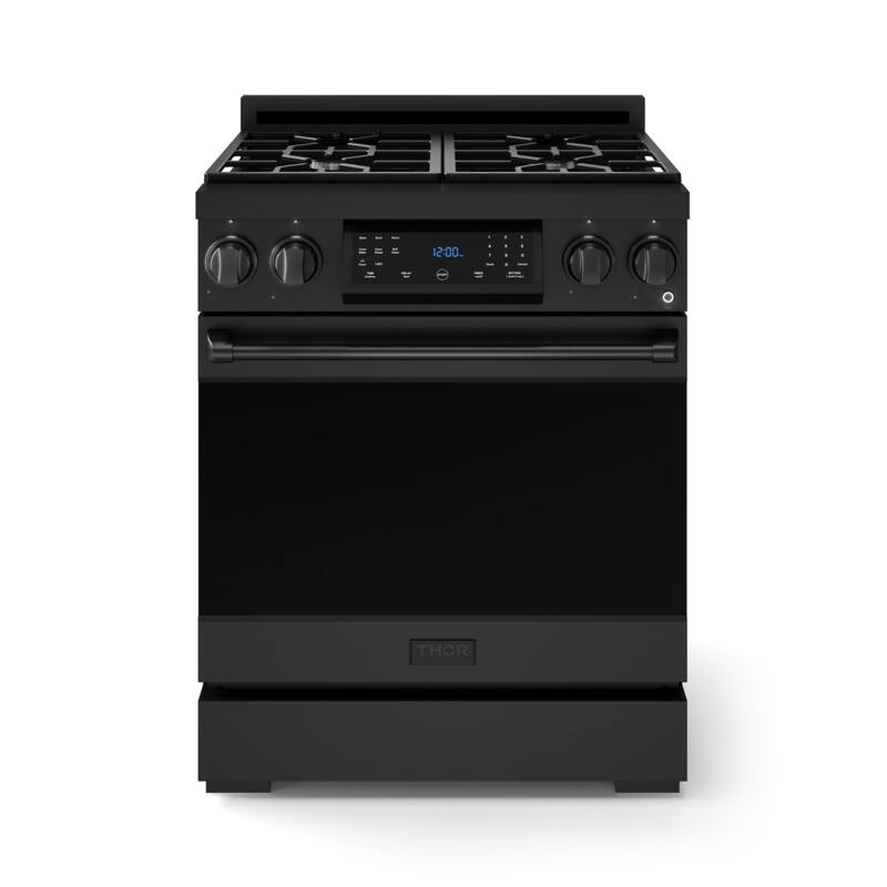Thor Kitchen RSG30 Gordon Ramsay 4.5 Cu. Ft. Free Standing Gas Range - Matte Black