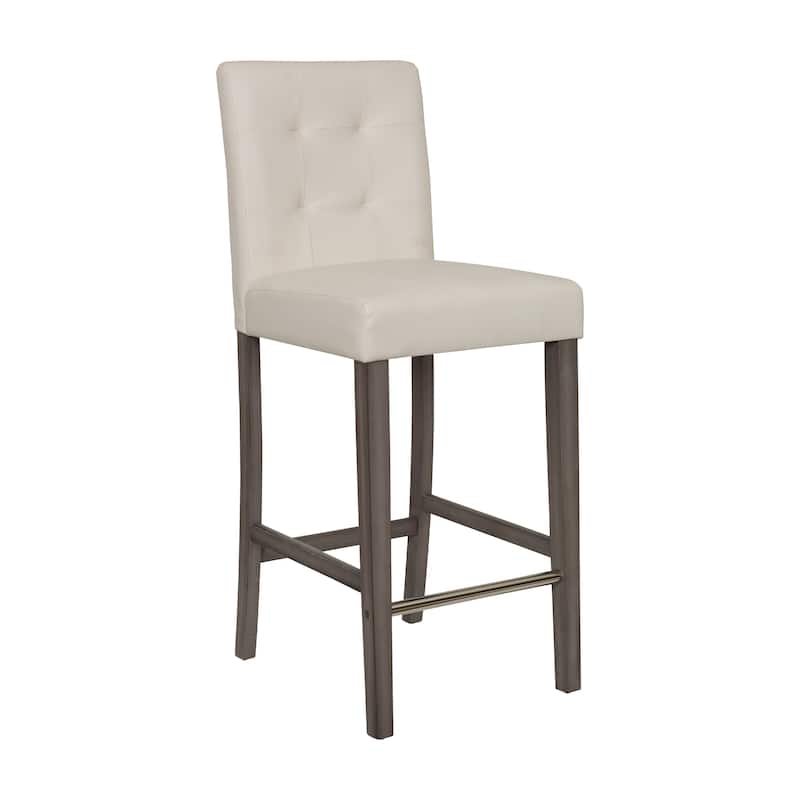 Leila Upholstered 31" Bar Height Barstool
