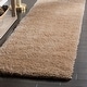 preview thumbnail 13 of 41, SAFAVIEH Handmade Toronto Shag Orphee Polyester Rug 2'3" x 8' Runner - Beige - Runner