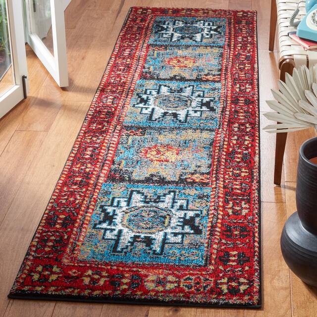 SAFAVIEH Vintage Hamadan Gody Oriental Distressed Rug