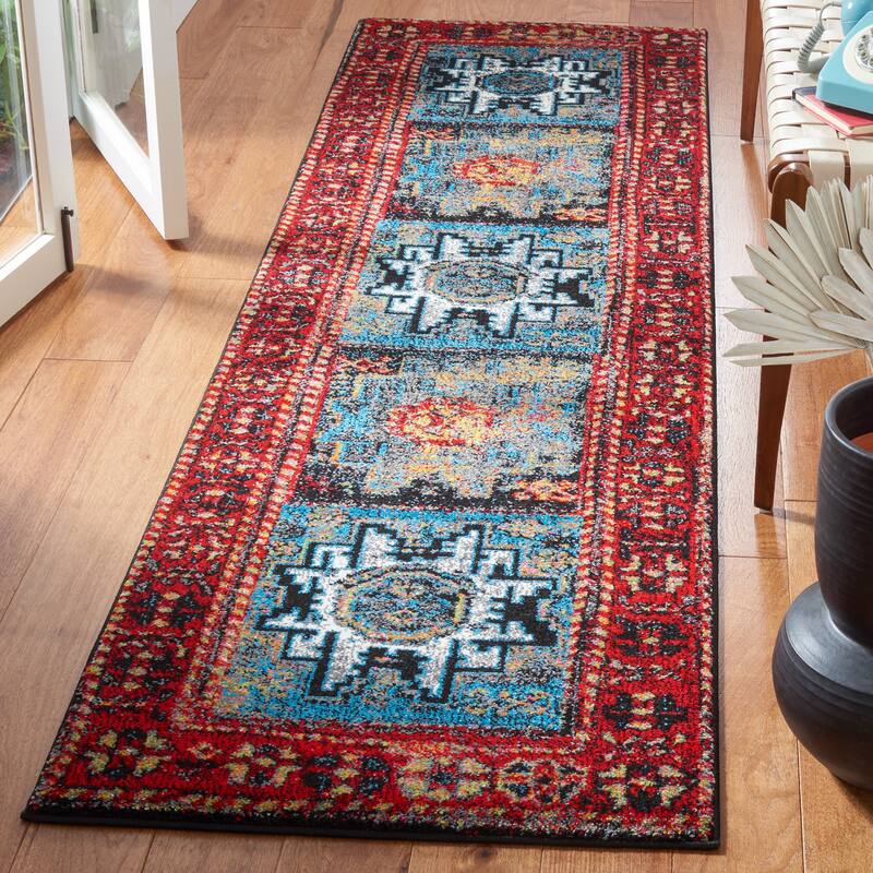 SAFAVIEH Vintage Hamadan Gody Oriental Distressed Rug