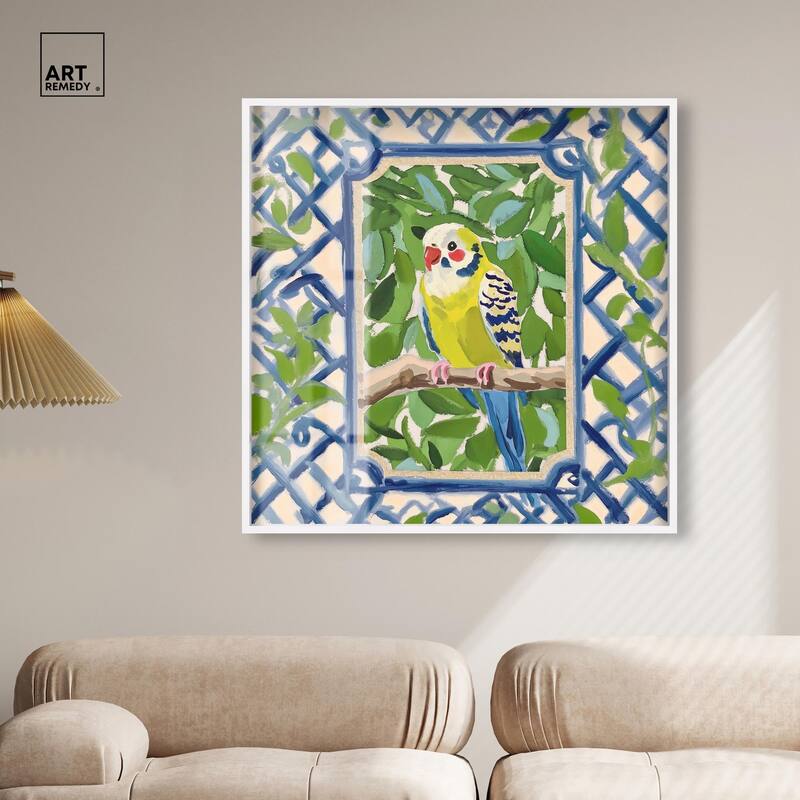 Garden Gate I Shadowbox by Art Remedy