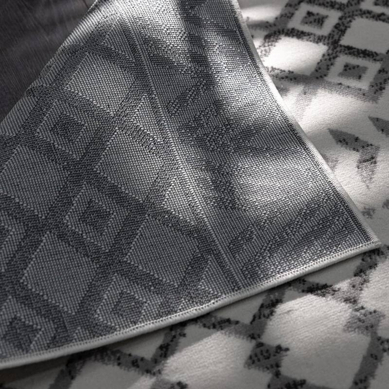 5'x7' Oval Boho Area Rug Geometric Design Non-Shedding - 60*84