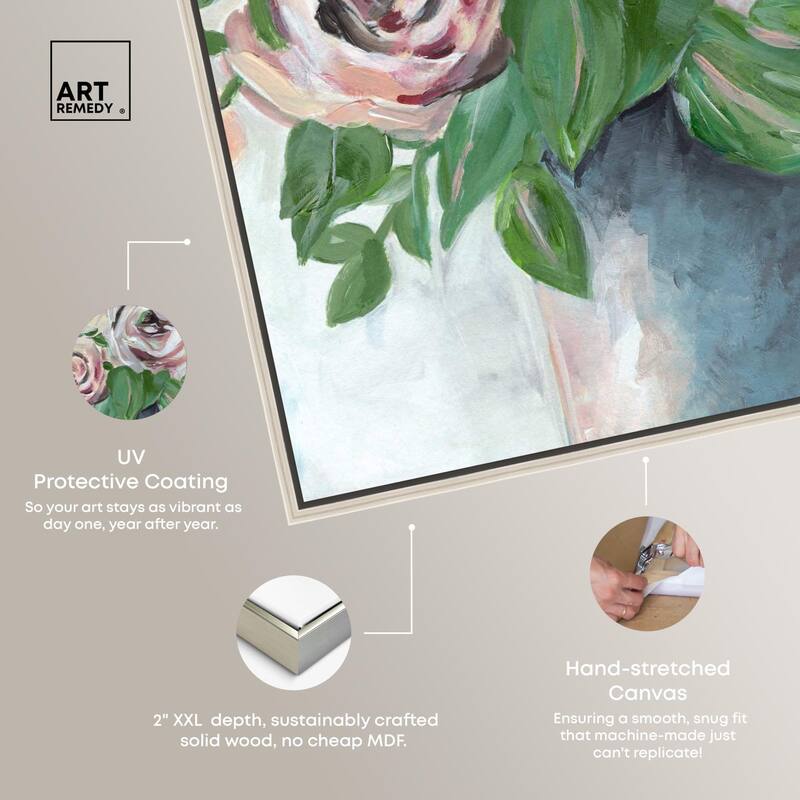 Flowers from my Garden Canvas by Art Remedy