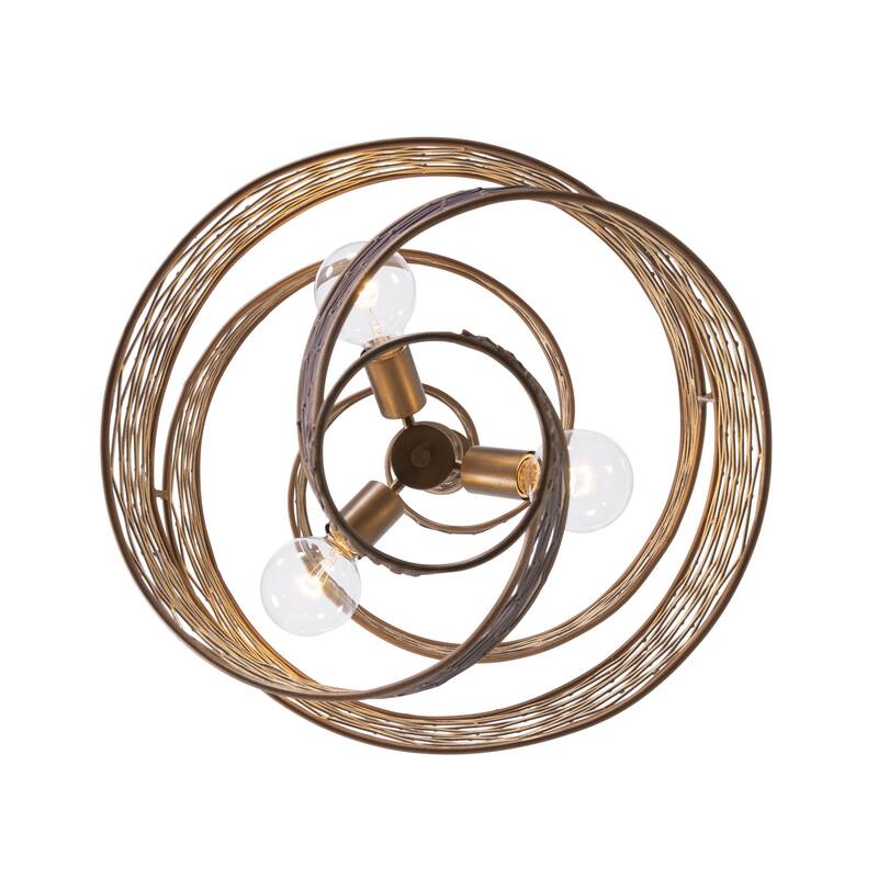 Varaluz Flow 3-Light Twist Pendant