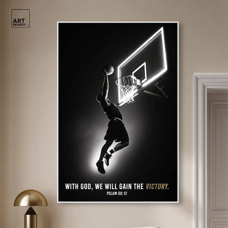 We Will Gain the Victory Canvas by Art Remedy