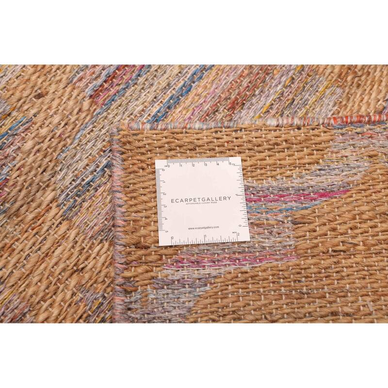 ECARPETGALLERY Flat-Weave Palas Denizli Tan Kilim - 5'3 x 7'5