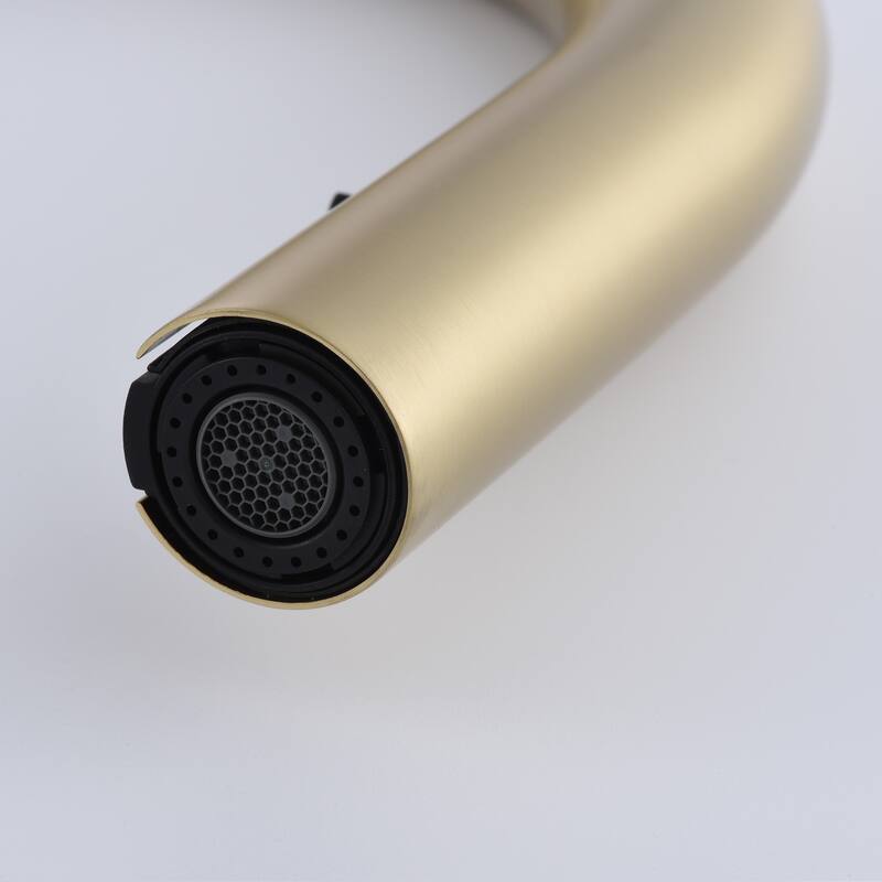Single Handle Kitchen Faucet with Pull Down Sprayer Brass Single Hole Brass Pull Down Kitchen Sink Faucets