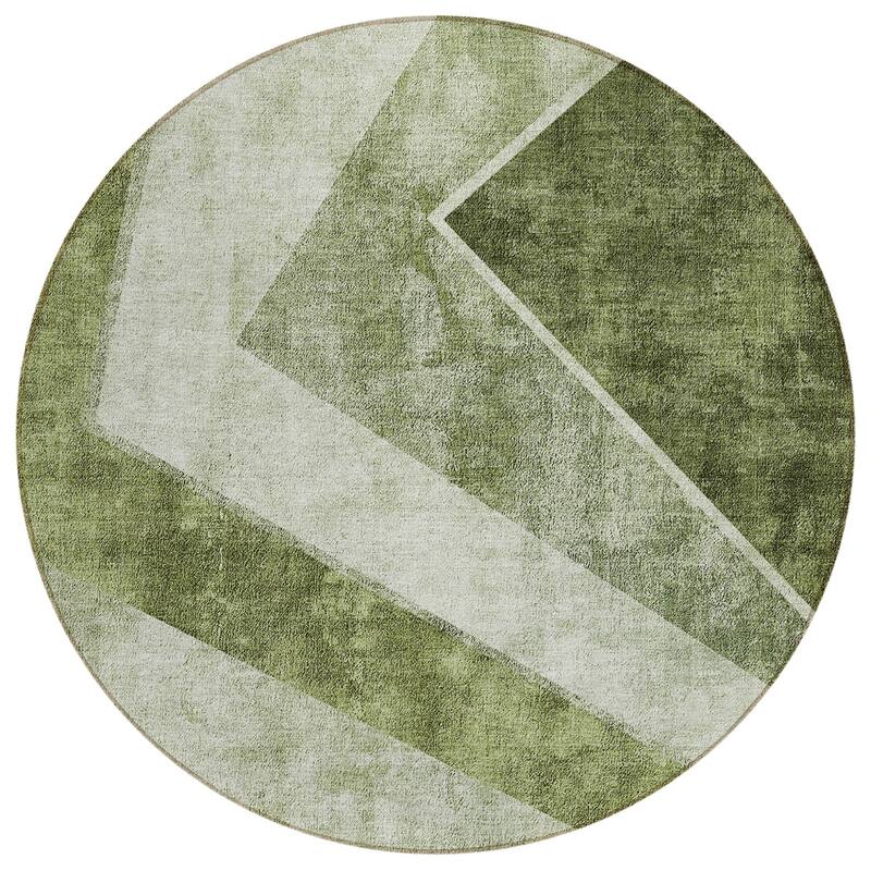 HomeRoots Geometric Transitional Rectangle Outdoor Rug