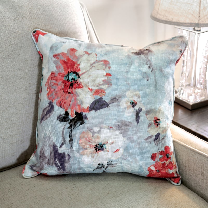 Lilu Transitional Ivory Chenille Upholstered Sloped Arms Sofa by Furniture of America