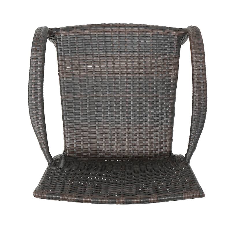 Christopher Knight Home - Orleans Outdoor 3-Piece Wicker Chat Set