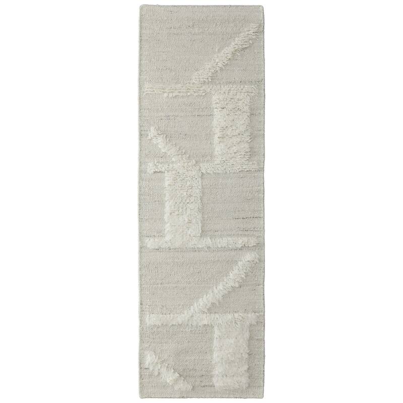 HomeRootsGeometric Lodge Runner Area Rug