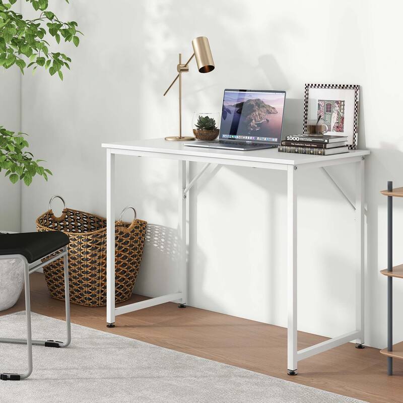 Costway Computer Desk Writing Workstation Study Laptop Table Home