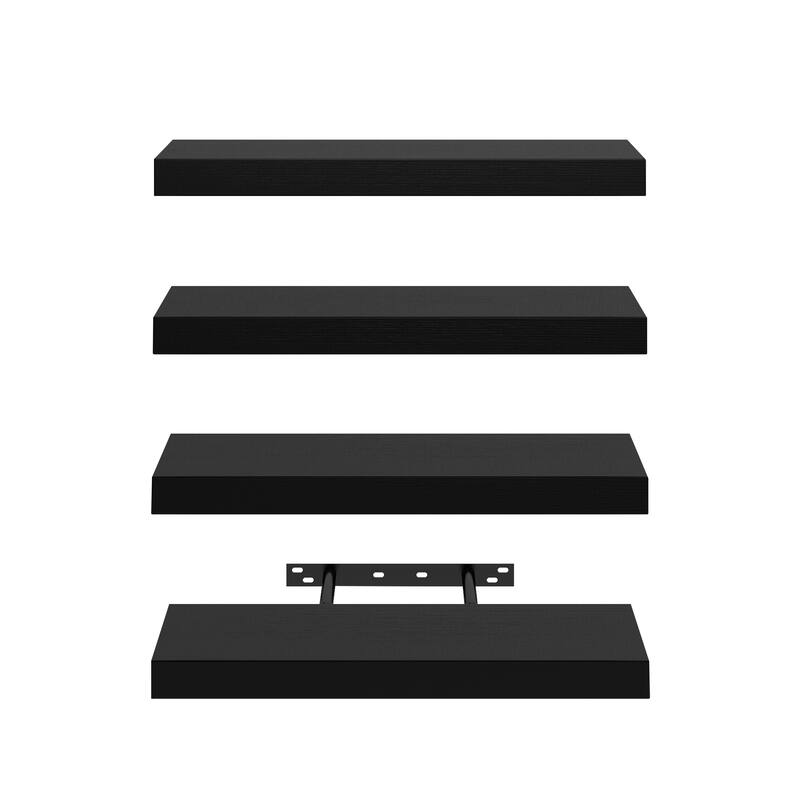 Homy Casa Wall-Mounted Floating Shelf, Set for Living, Modern Sturdy