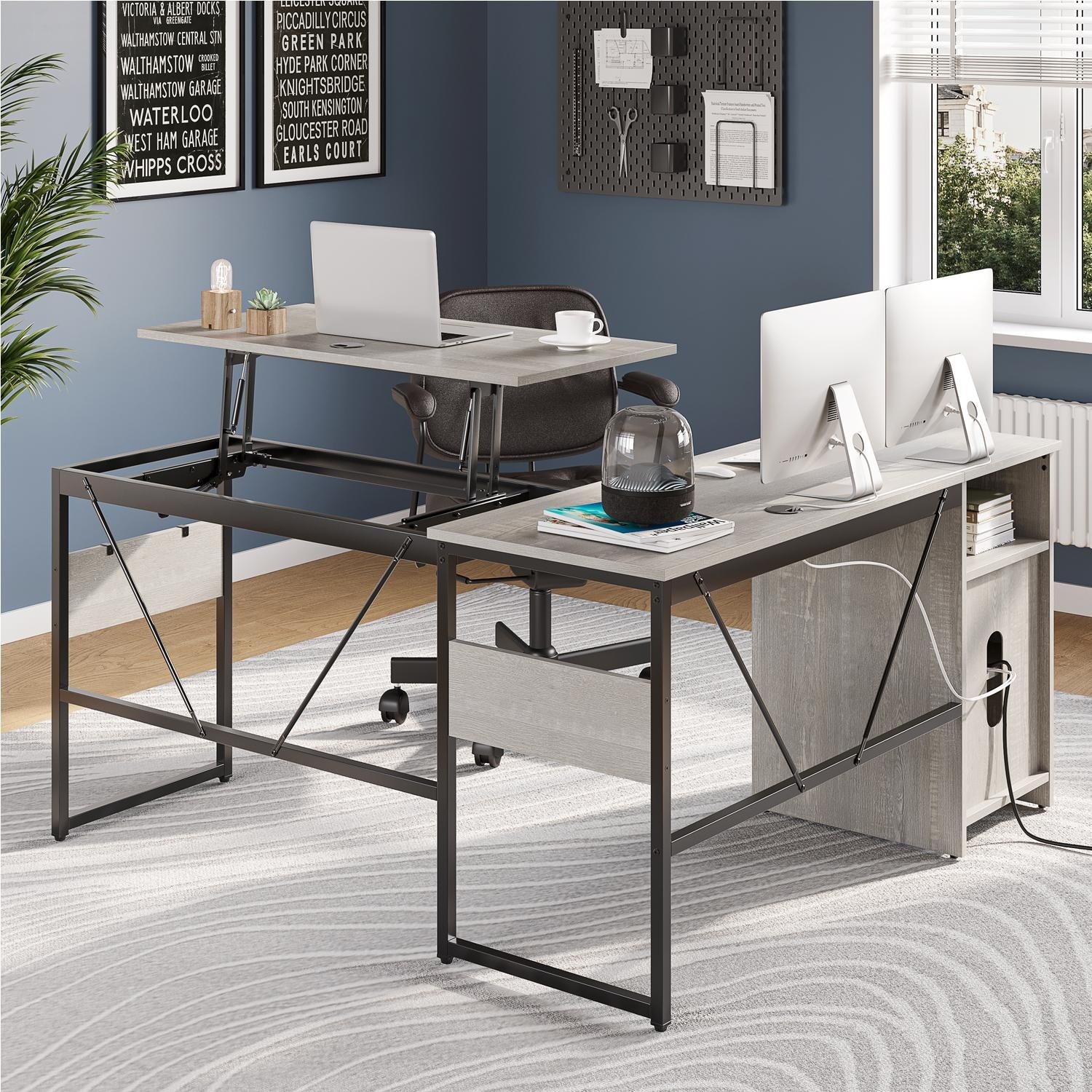 Eleanor Standing Sewing Table with Lift