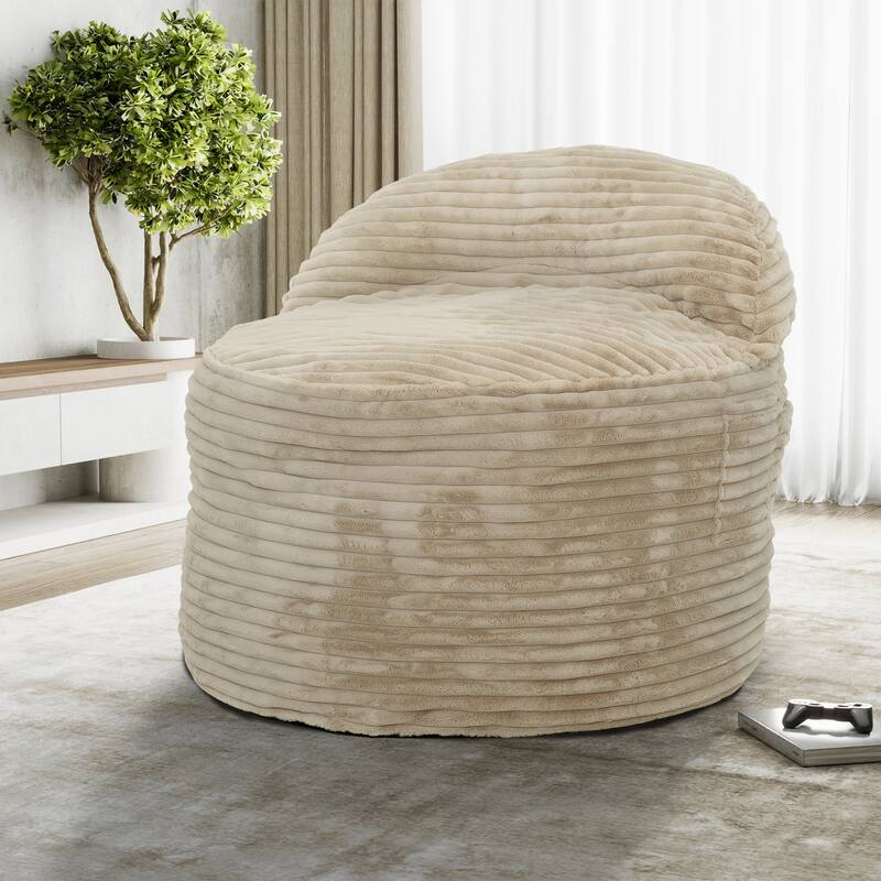 Sealy® Teddy 2-in-1 Foam Bean Bag Chair / Pillow