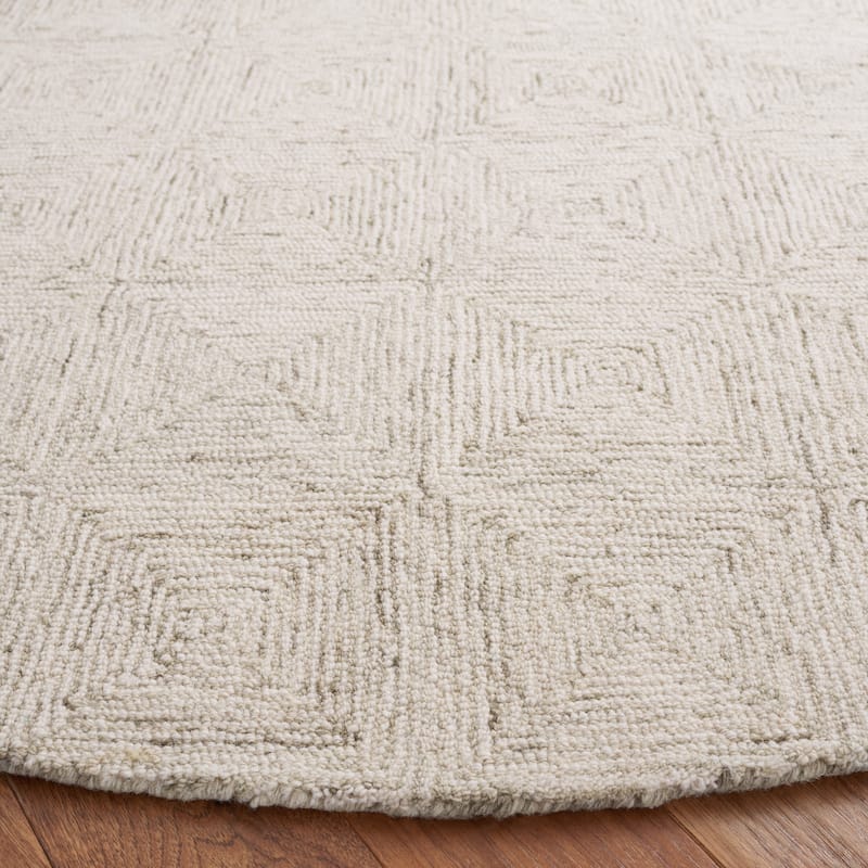 SAFAVIEH Handmade Abstract Yoshiya Modern Wool Rug